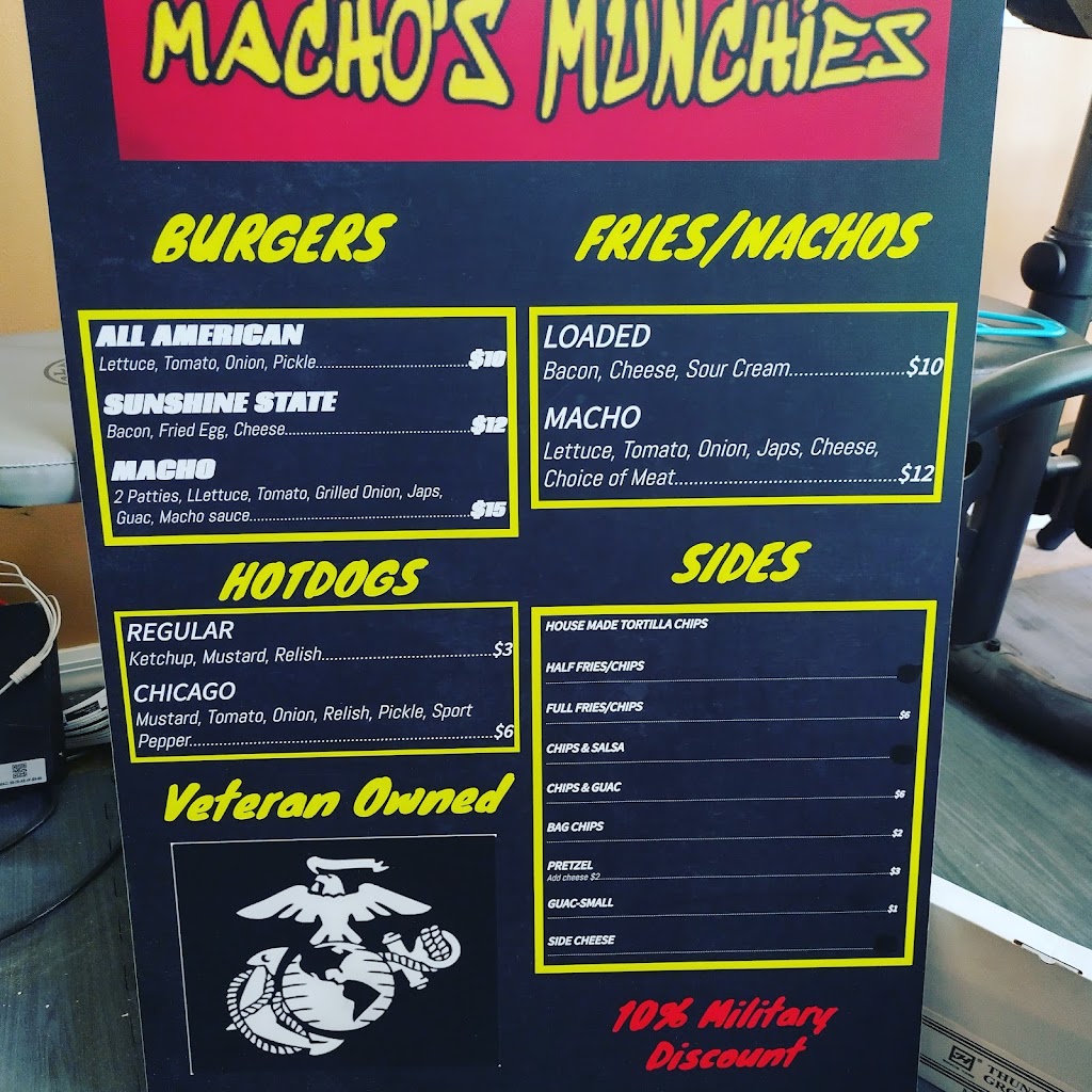 Machos Munchies | restaurant | 2400 Town Center Ave, Melbourne, FL 32940, USA | 3215059626 OR +1 321-505-9626