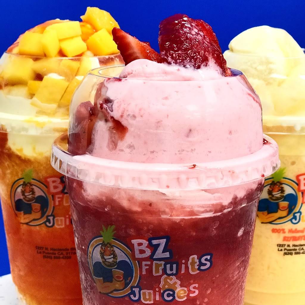BZ Fruits & Juices Inc. | restaurant | 1227 N Hacienda Blvd, La Puente, CA 91744, USA | 6265984200 OR +1 626-598-4200