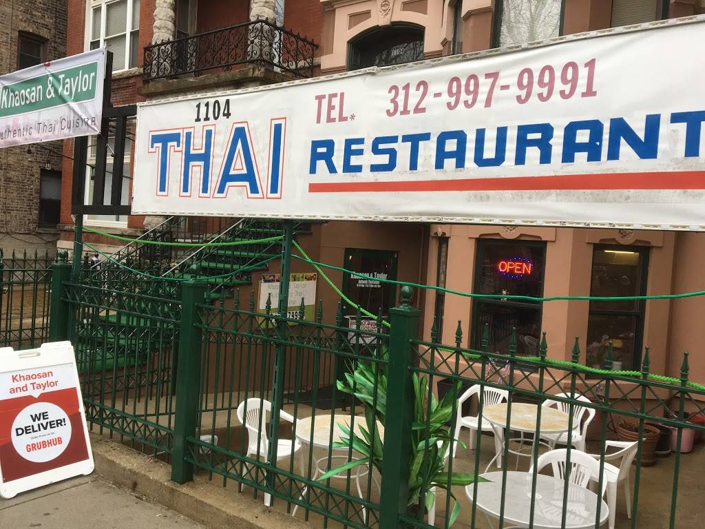 Khaosan and Taylor | restaurant | 1104 W Taylor St, Chicago, IL 60607, USA | 3129979991 OR +1 312-997-9991