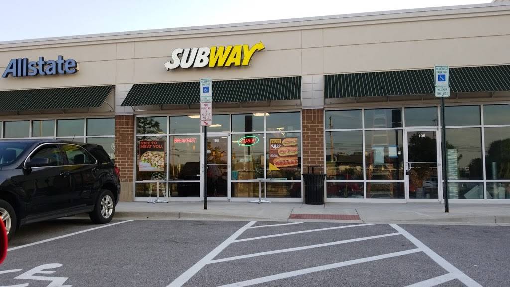 Subway | restaurant | 1741 Dorsey Rd #105, Hanover, MD 21076, USA | 4107962200 OR +1 410-796-2200