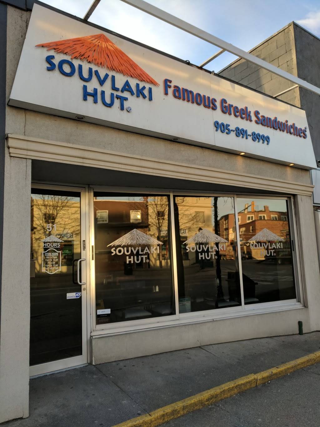Souvlaki Hut | restaurant | 51 Lakeshore Rd E, Mississauga, ON L5G 1C8, Canada | 9058918999 OR +1 905-891-8999