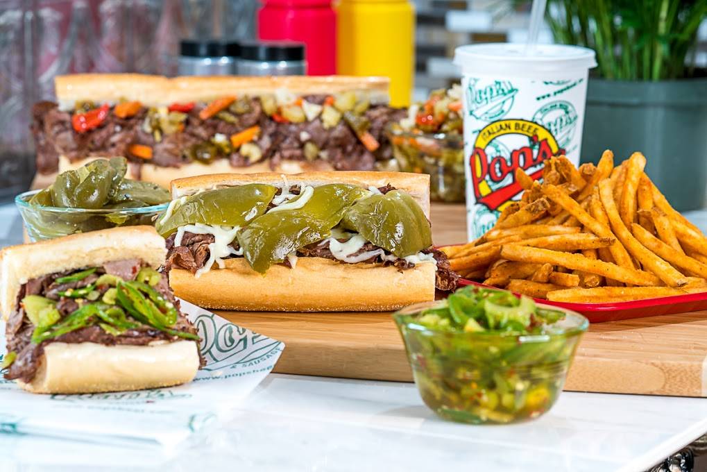 Pops Italian Beef & Sausage - Tinley Park | restaurant | 7301 W, 183rd St, Tinley Park, IL 60477, USA | 7086147677 OR +1 708-614-7677