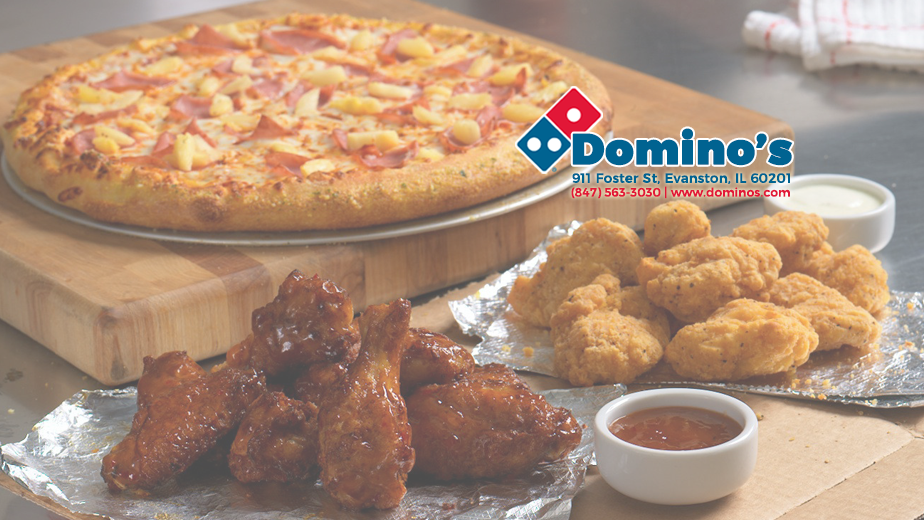 Dominos Pizza | meal delivery | 911 Foster St, Evanston, IL 60201, USA | 8475633030 OR +1 847-563-3030