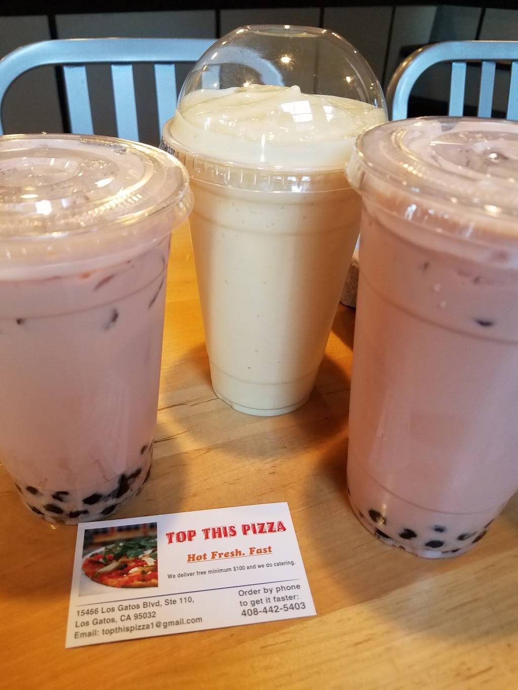 Top This Pizza | restaurant | 15466 Los Gatos Blvd, Los Gatos, CA 95032, USA | 4084425403 OR +1 408-442-5403