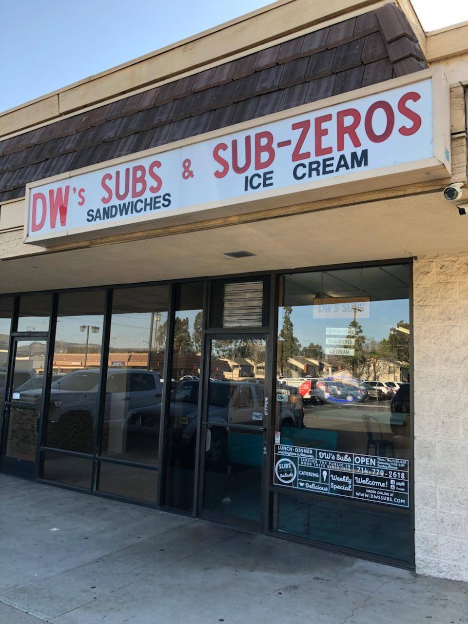 DWs Subs | restaurant | 5031 E Orangethorpe Ave J, Anaheim, CA 92807, USA | 7147792618 OR +1 714-779-2618