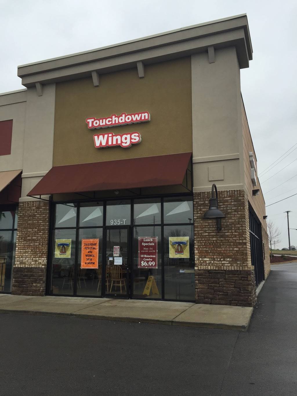 Touchdown Wings | restaurant | 935 U.S. 72 E, Suite T, Athens, AL 35611, USA | 2562321666 OR +1 256-232-1666