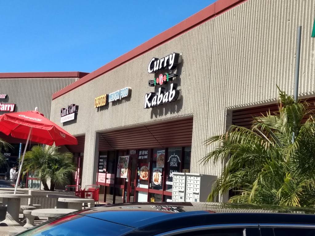 Curry N Kabab | restaurant | 9272 Miramar Rd ste 20, San Diego, CA 92126, USA | 8585270045 OR +1 858-527-0045