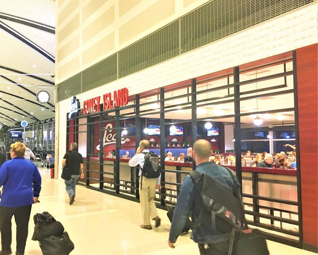 Leos Coney Island | restaurant | McNamara Terminal, between Gates A46 and Gate A50, Worldgateway Pl, Detroit, MI 48242, USA | 7349413326 OR +1 734-941-3326