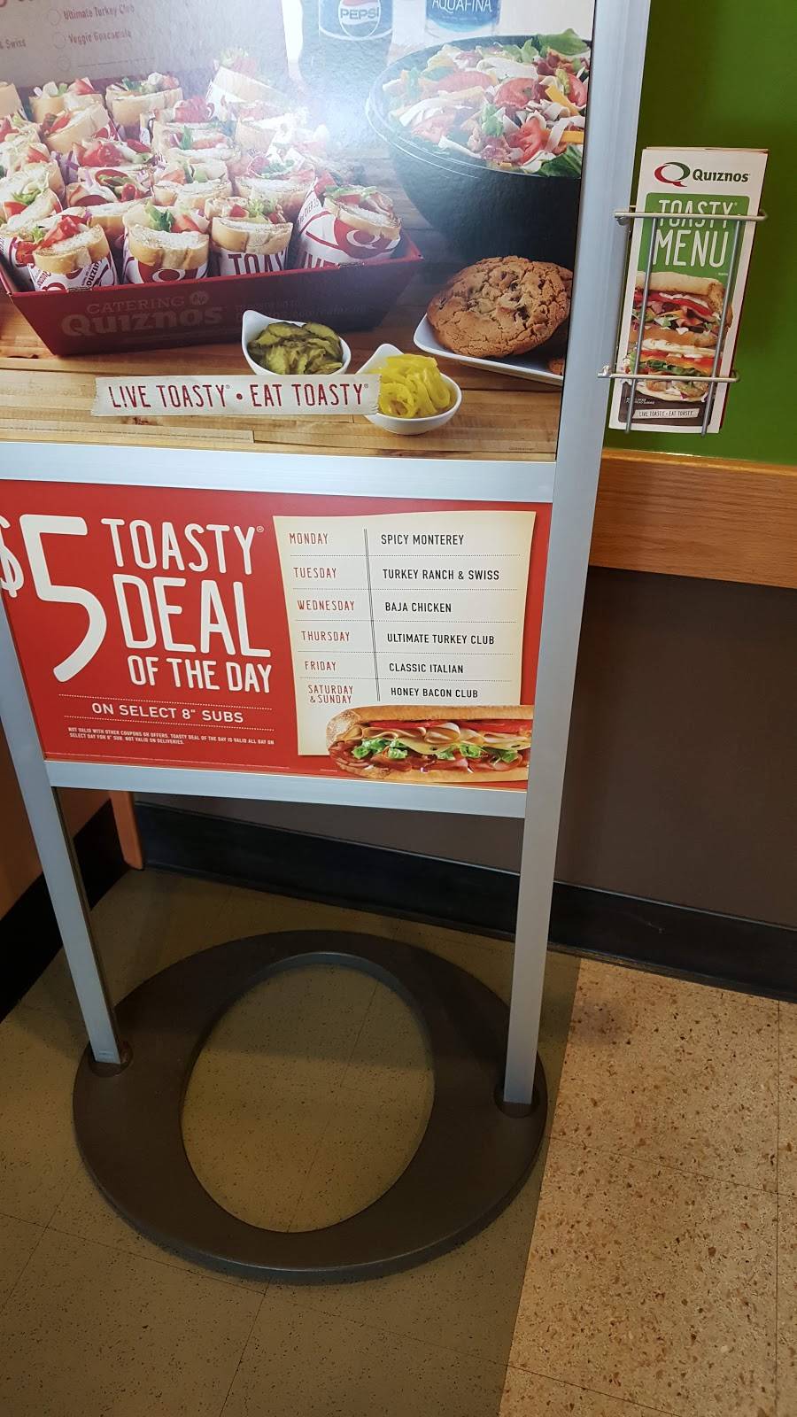 Quiznos | restaurant | 8110 Rosedale Hwy Ste C, Bakersfield, CA 93312, USA | 6615885973 OR +1 661-588-5973