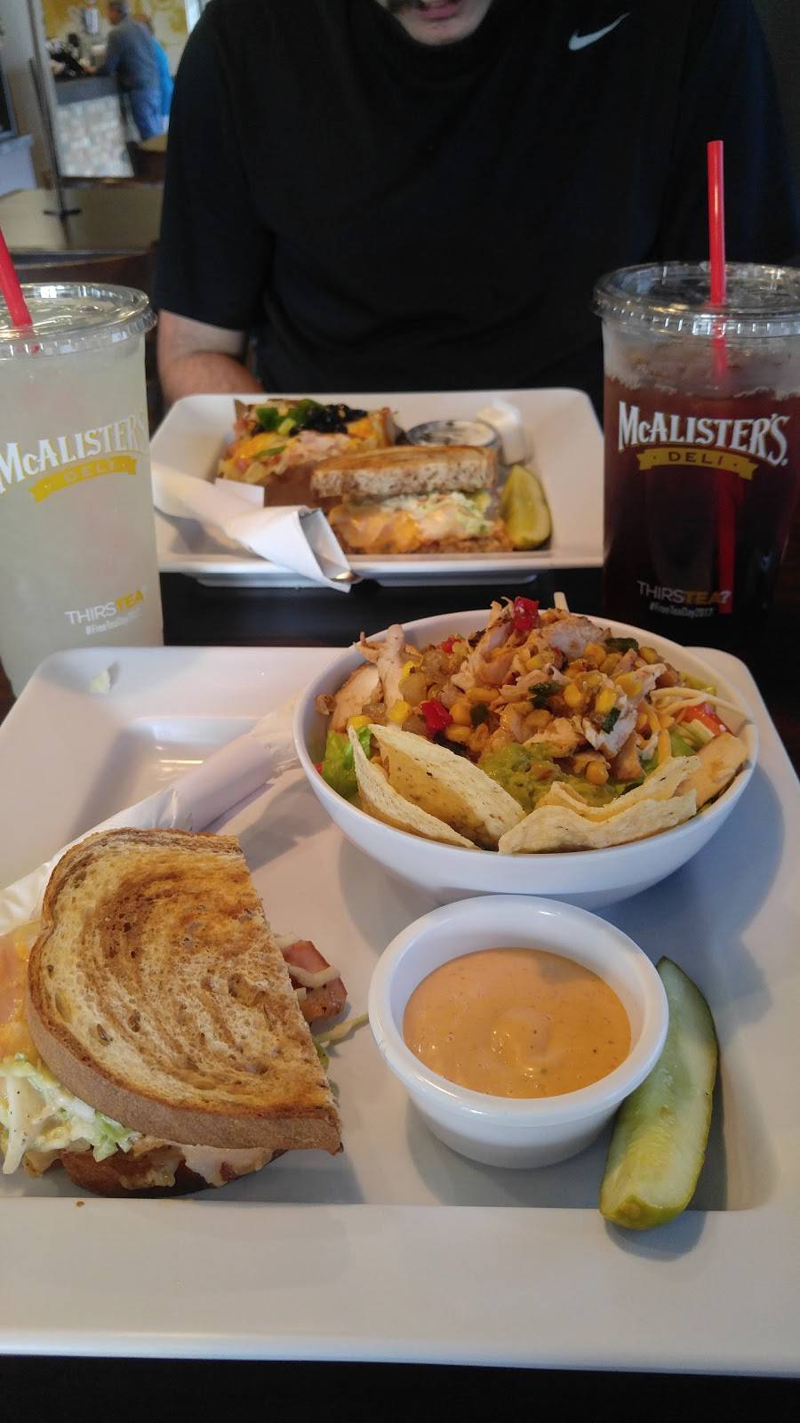 McAlisters Deli | restaurant | 4409 Ambassador Caffery Pkwy #800, Lafayette, LA 70508, USA | 3379883876 OR +1 337-988-3876