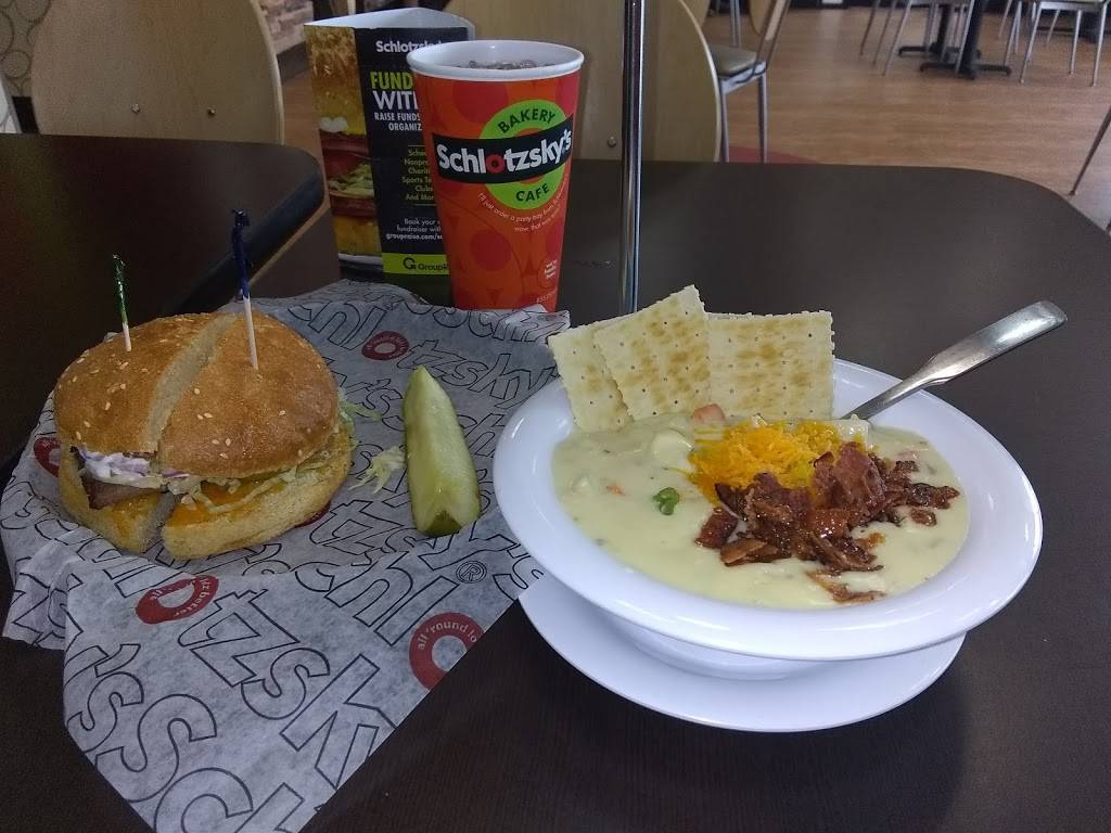 Schlotzskys | bakery | 25010 Franz Rd, Katy, TX 77493, USA | 2816657401 OR +1 281-665-7401