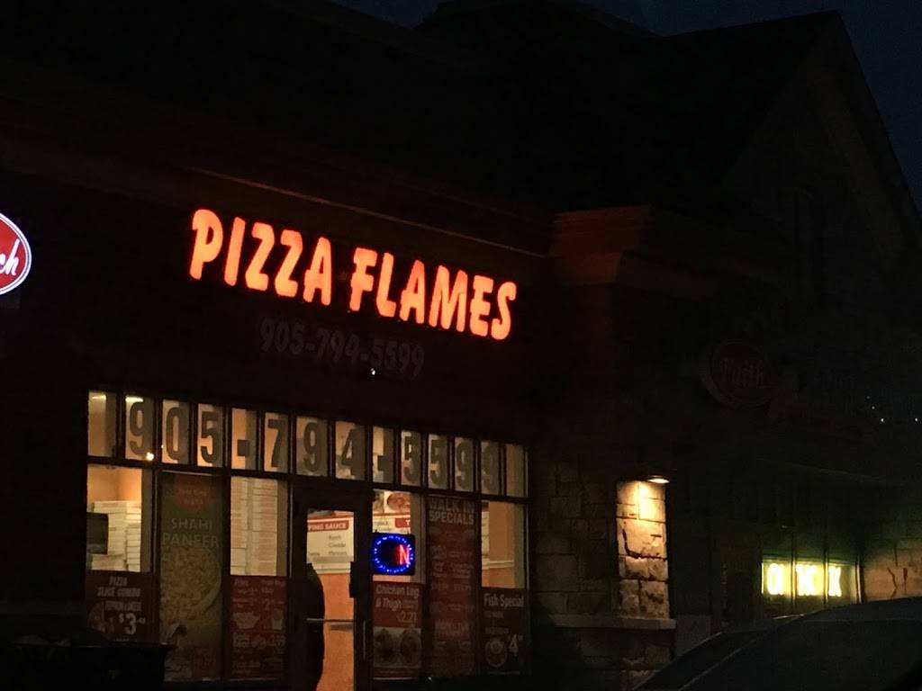 Pizza Flames | restaurant | 1965 Cottrelle Blvd, Brampton, ON L6P 2Z8, Canada | 9057945599 OR +1 905-794-5599