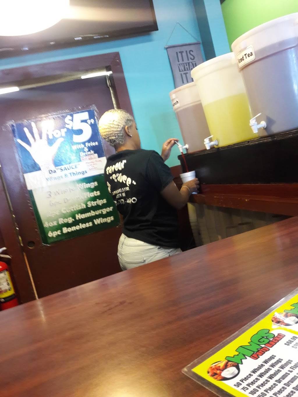 Da “Sauce” Wings & Things | restaurant | 7020 E Shelby Dr, Memphis, TN 38125, USA | 9017794190 OR +1 901-779-4190