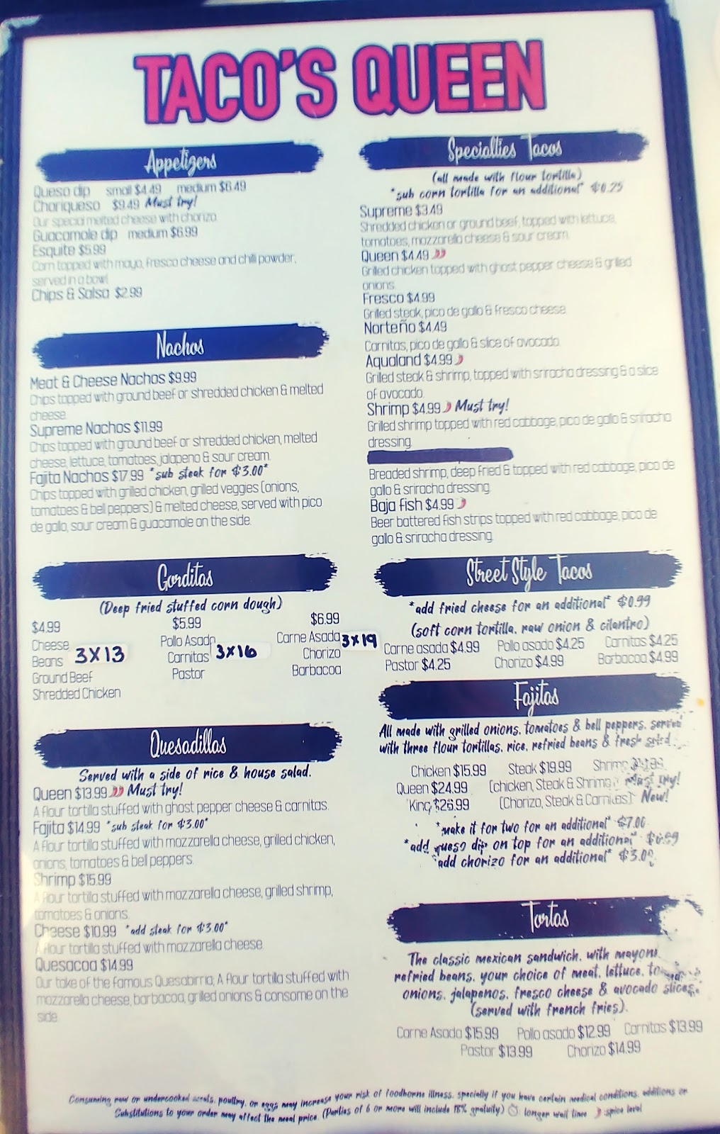 Tacos Queen Foodtruck | restaurant | 985 S Holmes Blvd, St. Augustine, FL 32084, USA | 9045323721 OR +1 904-532-3721