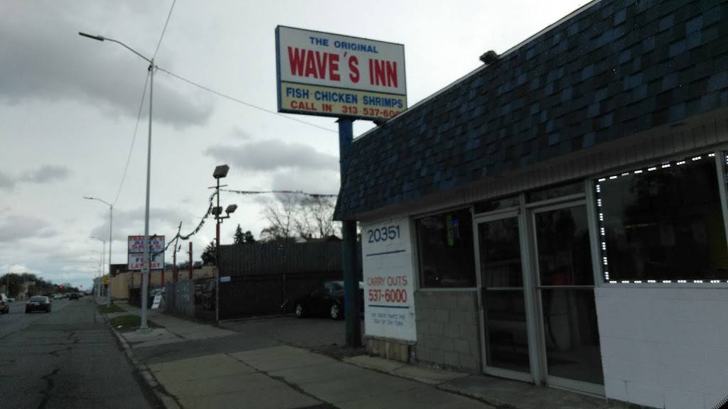 The Original Waves Inn | meal takeaway | 20351 Grand River Ave, Detroit, MI 48219, USA | 3135376000 OR +1 313-537-6000