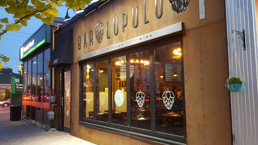 Bar Lupulus | restaurant | 1242 Wellington St W, Ottawa, ON K1Y 3A4, Canada | 6137594677 OR +1 613-759-4677