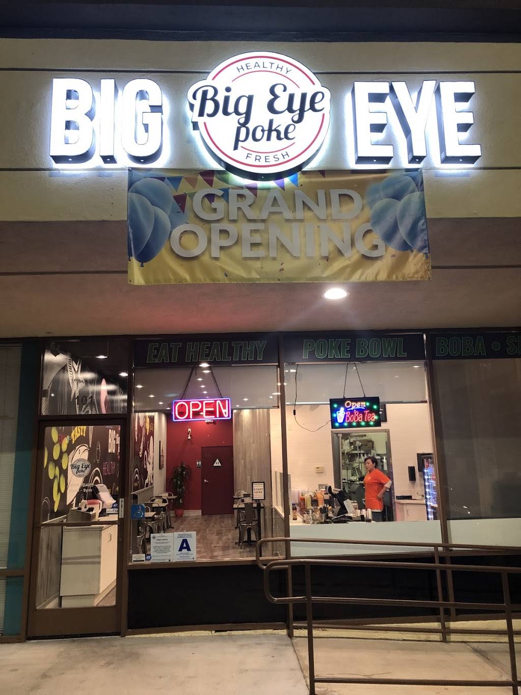 Big Eye Poke | restaurant | United States, California, Corona, 2771Green River, Rd #101 | 9512686146 OR +1 951-268-6146