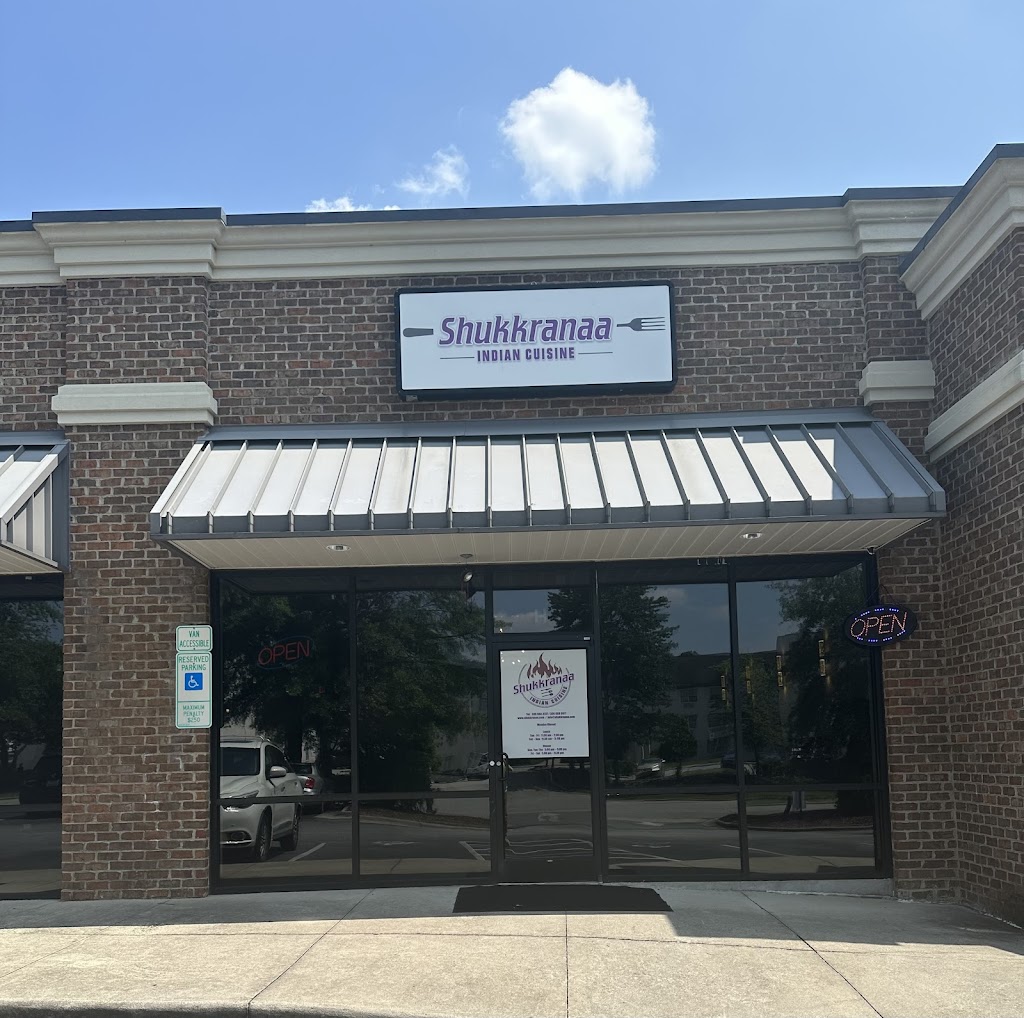 Shukkranaa Indian Cuisine | restaurant | 500 Americhase Dr H, Greensboro, NC 27409, USA | 3366600011 OR +1 336-660-0011