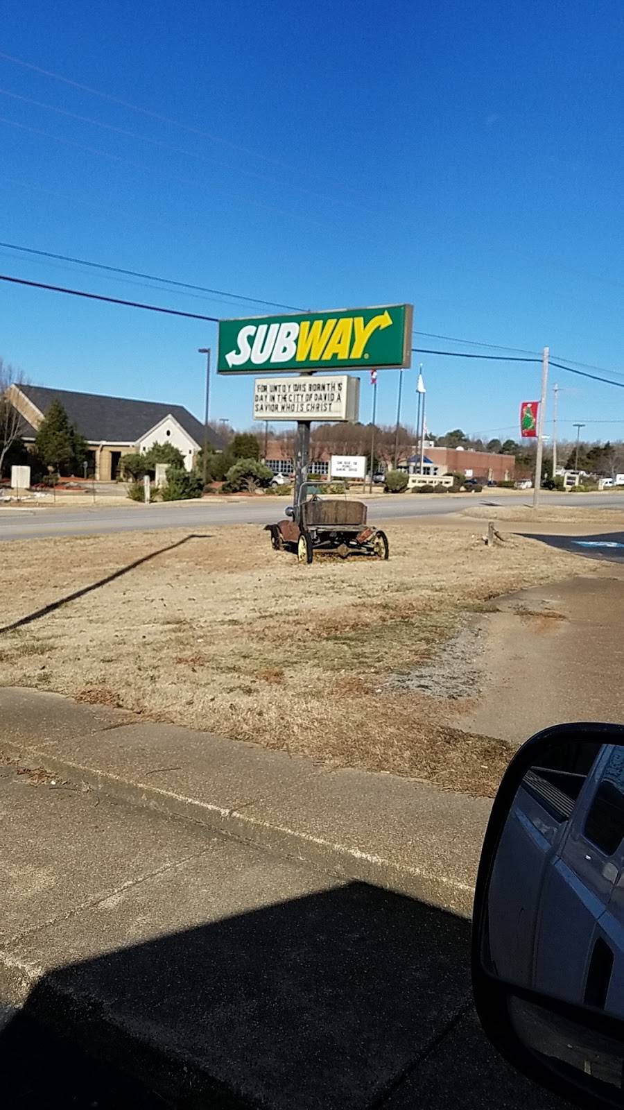 Subway | meal takeaway | 603 Sylamore Ave, Mountain View, AR 72560, USA | 8702694047 OR +1 870-269-4047