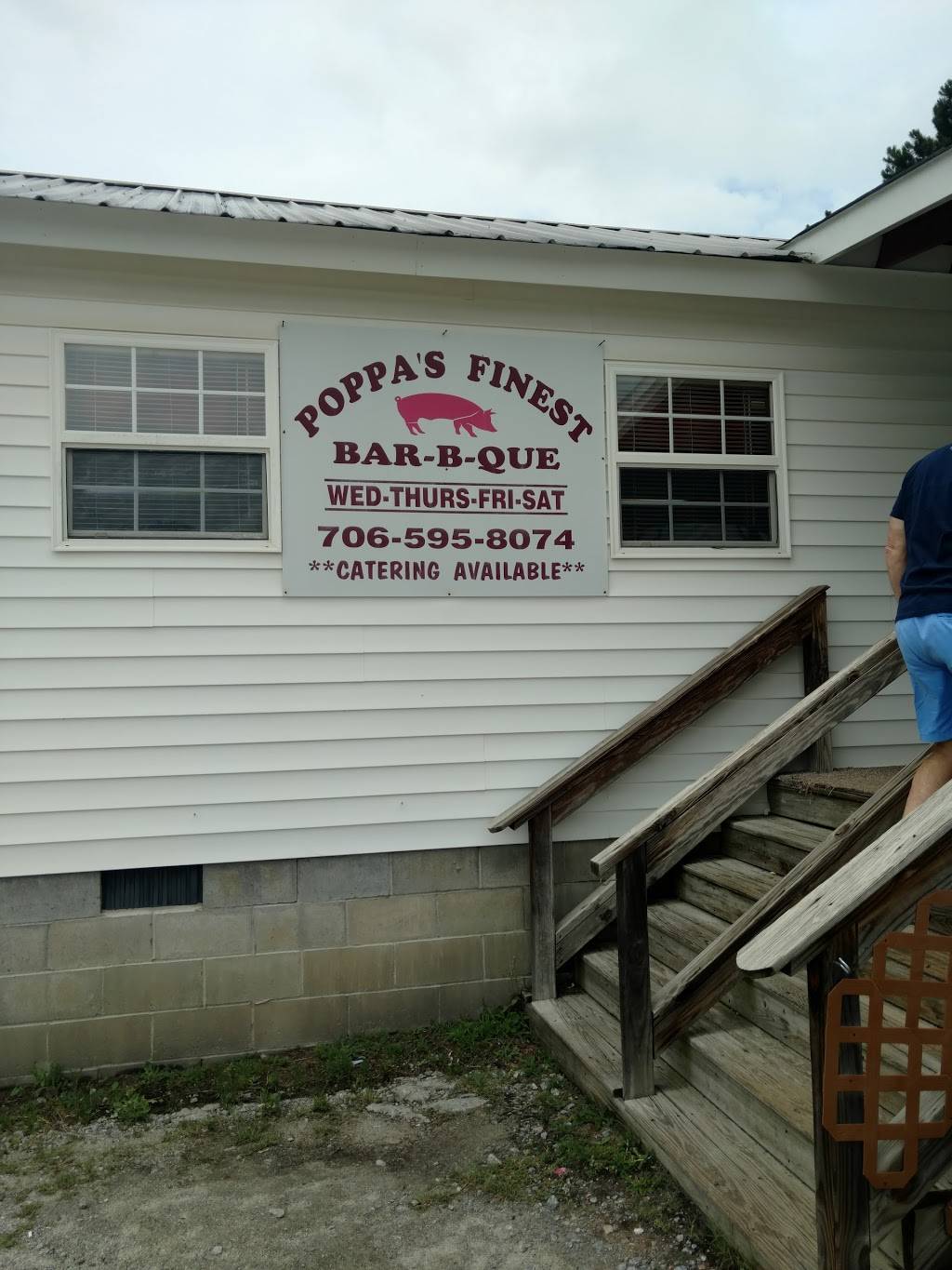 Poppas Finest BBQ & Cater | restaurant | 1073 Washington Rd, Thomson, GA 30824, USA | 7065958074 OR +1 706-595-8074