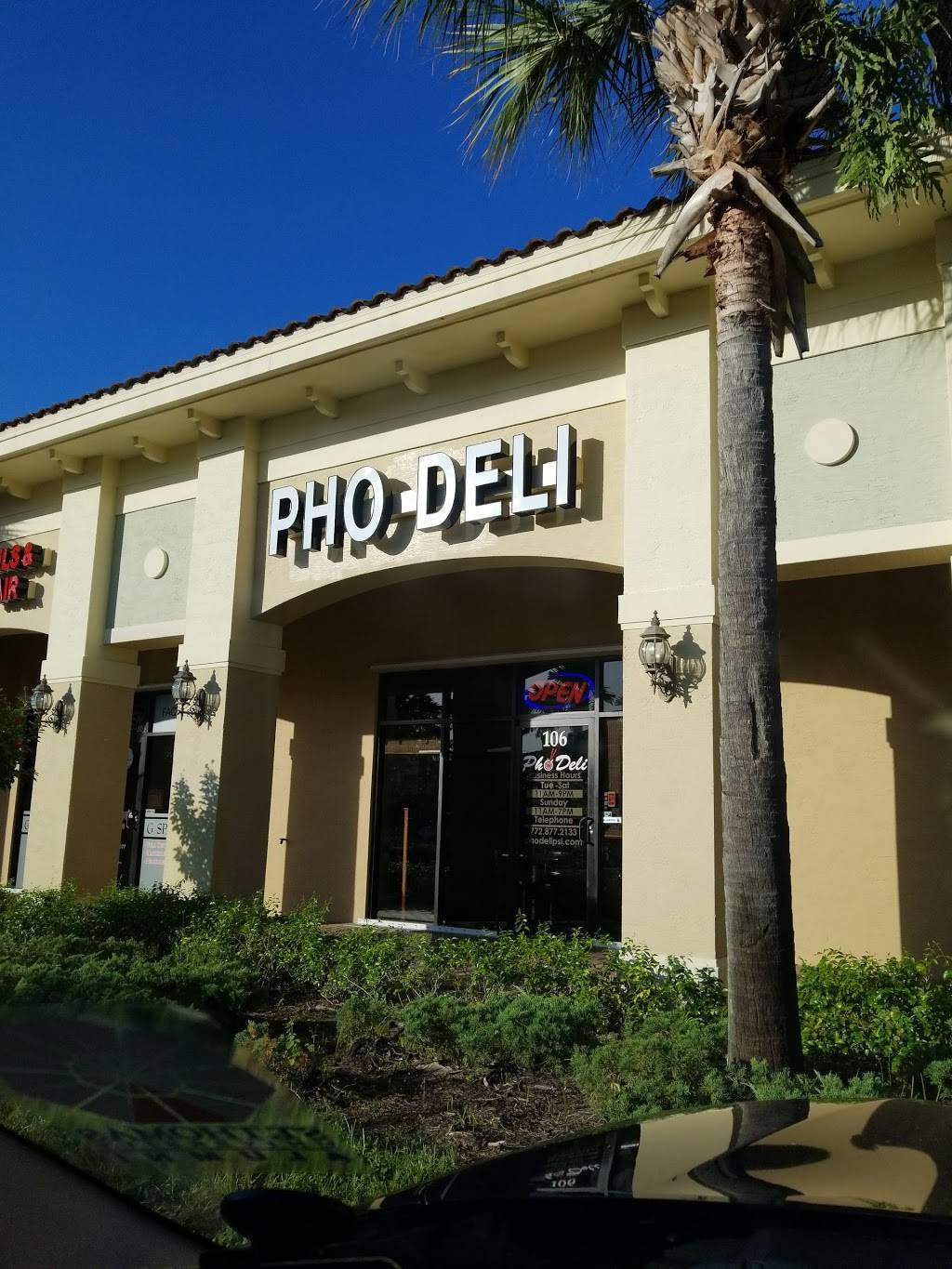 Pho Deli | restaurant | 466 SW Port St Lucie Blvd #106, Port St. Lucie, FL 34953, USA | 7728772133 OR +1 772-877-2133