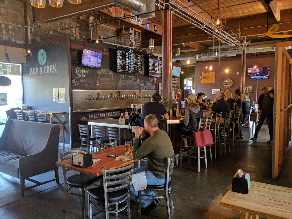 Hop N Cork | restaurant | 17450 Lower Boones Ferry Rd, Lake Oswego, OR 97035, USA | 5033055903 OR +1 503-305-5903