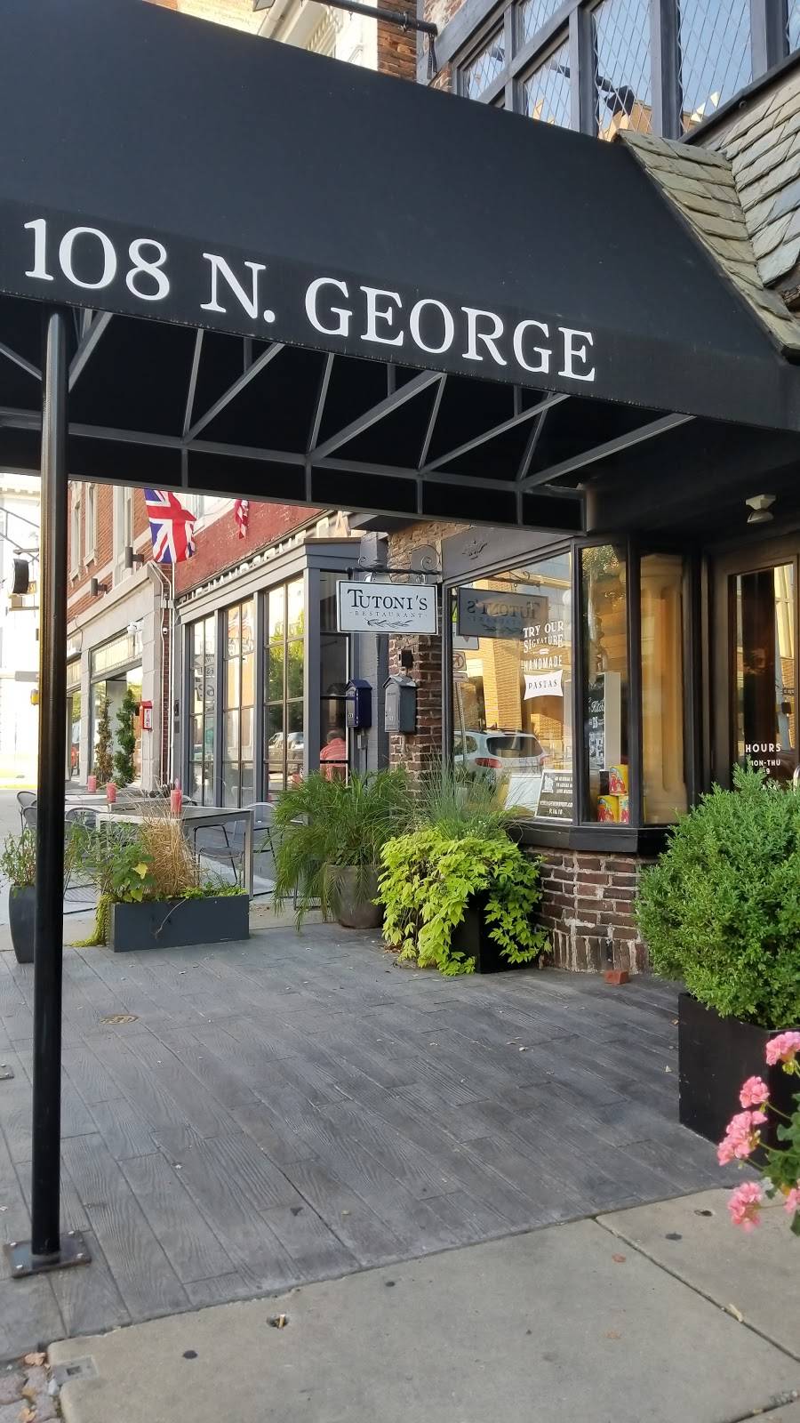 Tutonis Restaurant | restaurant | 108 N George St, York, PA 17401, USA | 7178855169 OR +1 717-885-5169