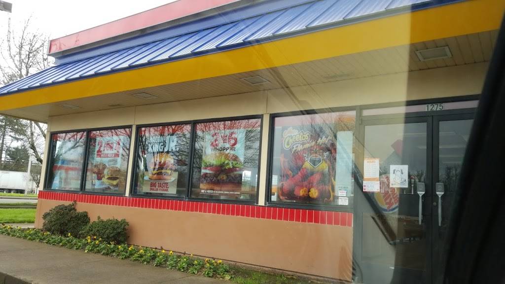 Burger King | restaurant | 1275 N Gateway Blvd, Cottage Grove, OR 97424, USA | 5419428153 OR +1 541-942-8153