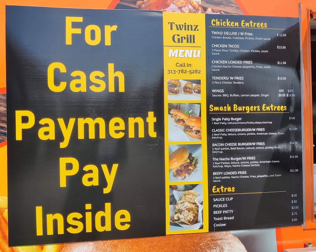 Twinz grill | restaurant | 11030 Morang Ave, Detroit, MI 48224, USA | 3137825282 OR +1 313-782-5282