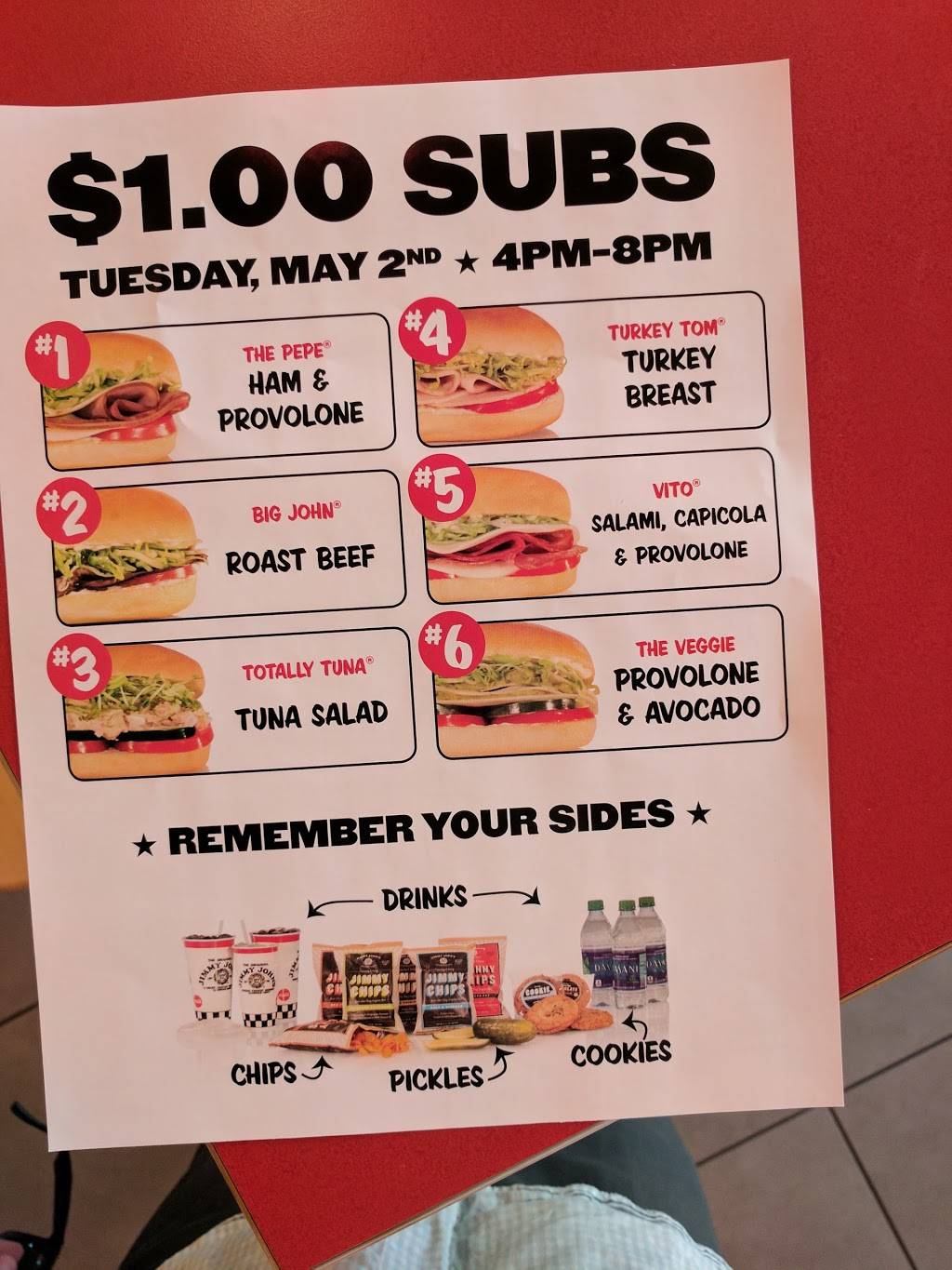 Jimmy Johns | meal delivery | 1419 Highway 20 W, McDonough, GA 30253, USA | 6787825955 OR +1 678-782-5955