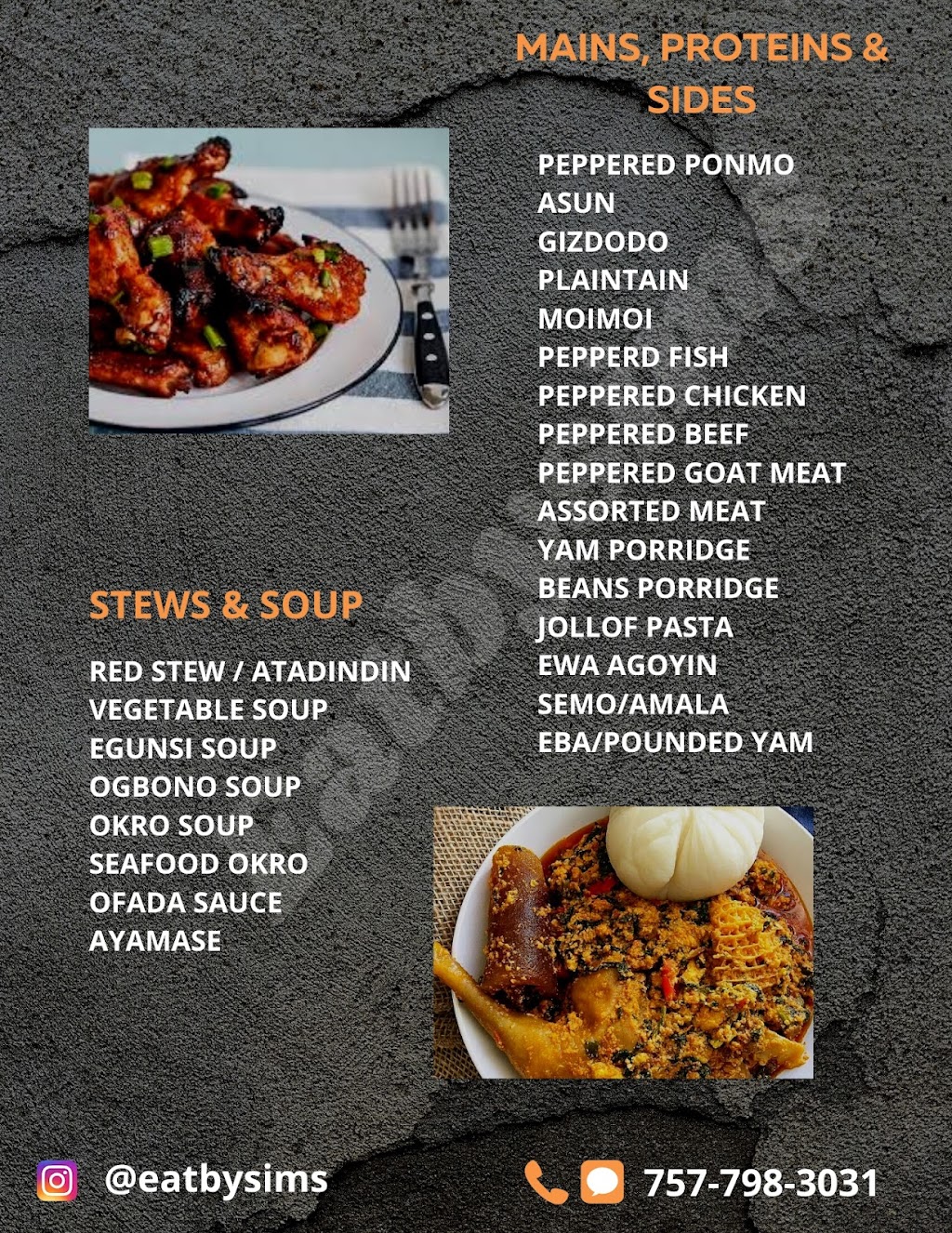 Eat By Sims | restaurant | 6115 Tidewater Dr, Norfolk, VA 23509, USA | 7577983031 OR +1 757-798-3031