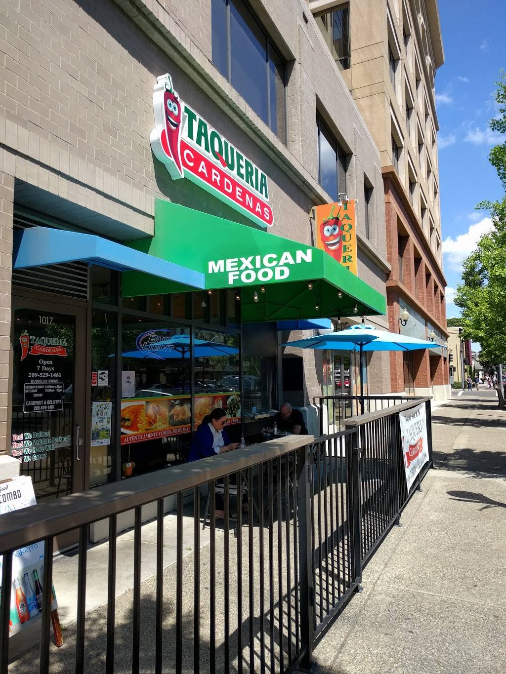 Taqueria Cardenas | restaurant | 1017 J St, Modesto, CA 95354, USA | 2095291461 OR +1 209-529-1461