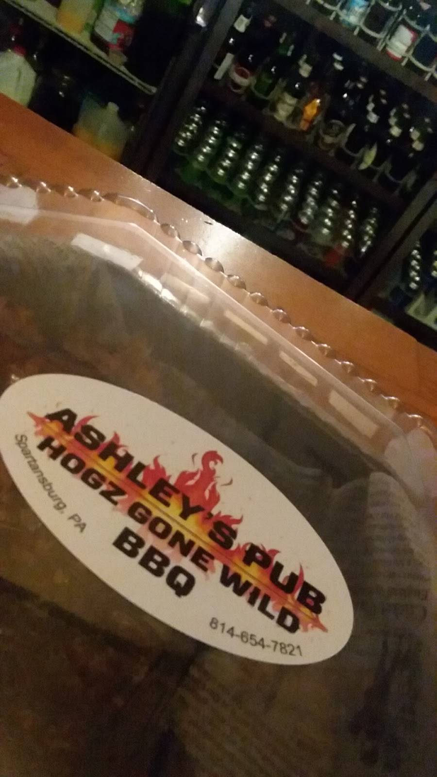 Ashleys Pub | restaurant | 342 Main St, Spartansburg, PA 16434, USA | 8146547821 OR +1 814-654-7821