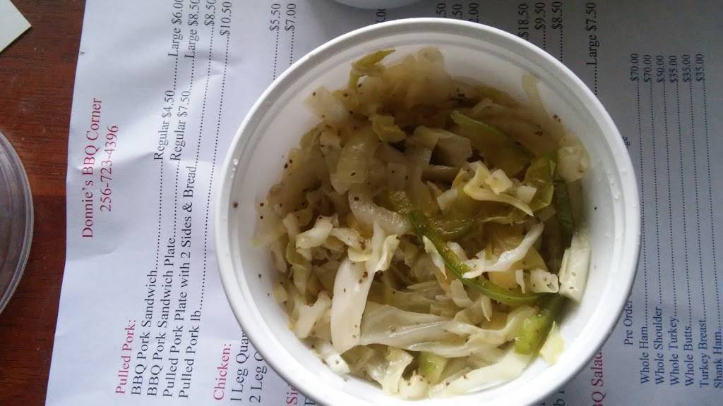 Donnies BBQ Corner | restaurant | 2517 Oak Grove Rd, New Hope, AL 35760, USA | 2567234396 OR +1 256-723-4396