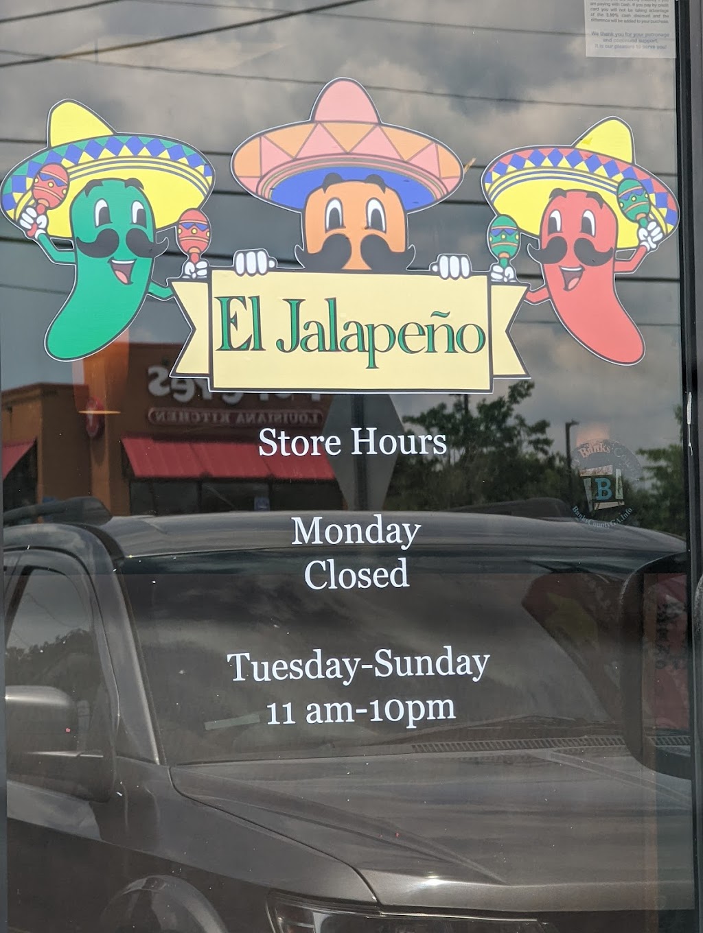 El Jalapeno | restaurant | 30484 US-441 suit 4, Commerce, GA 30529, USA | 7065211068 OR +1 706-521-1068