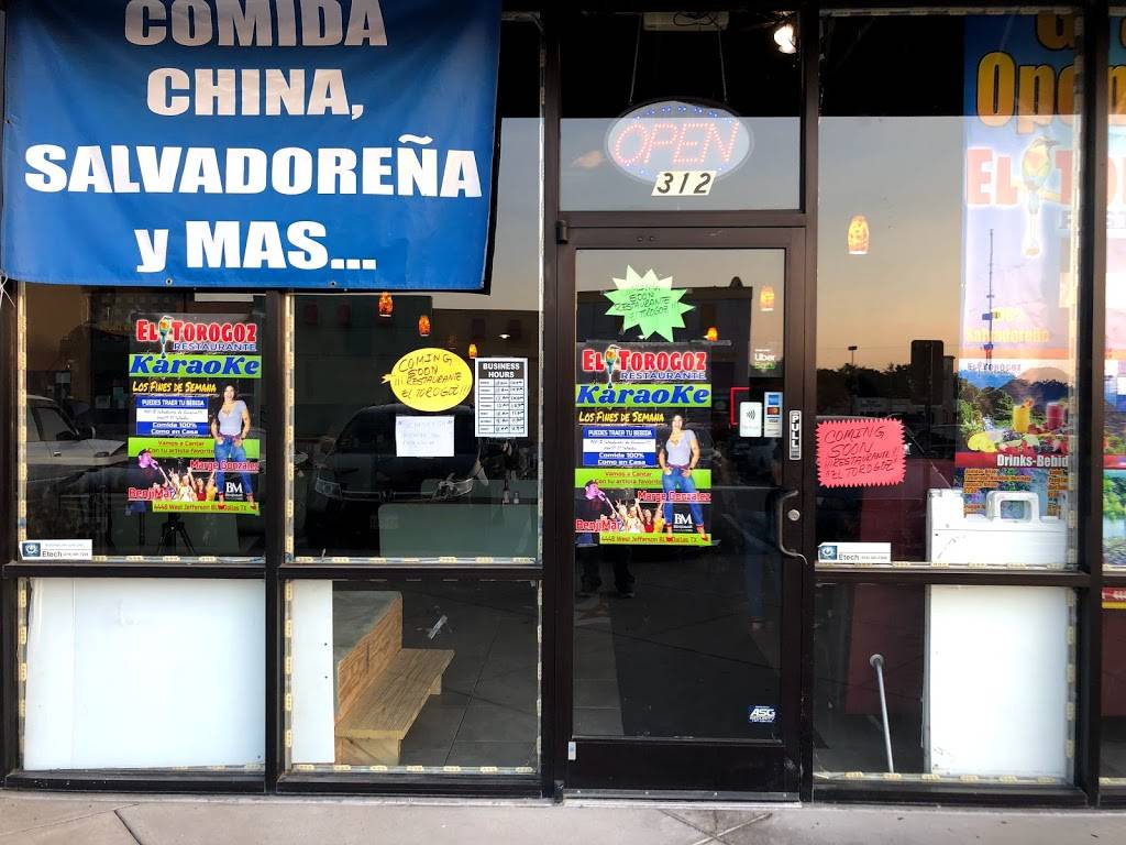 Restaurante el Torogoz | restaurant | 4448 W Jefferson Blvd #312, Dallas, TX 75211, USA | 9728034498 OR +1 972-803-4498