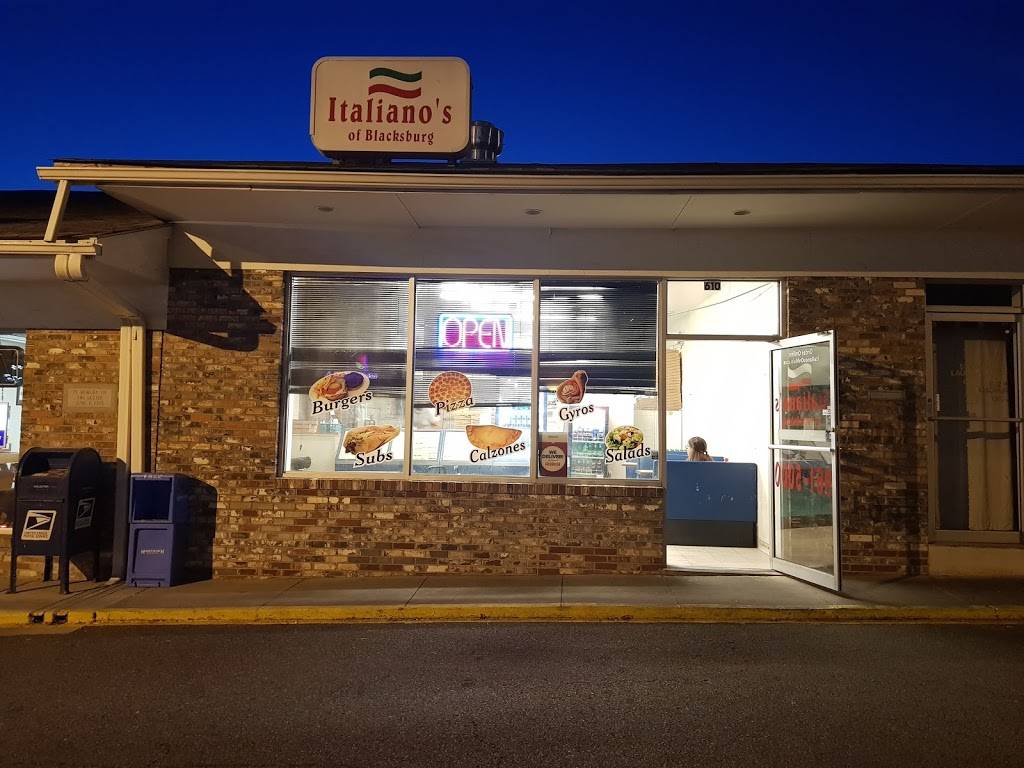 Italianos Pizza | restaurant | 610 N Main St suite b, Blacksburg, VA 24060, USA | 5409615000 OR +1 540-961-5000