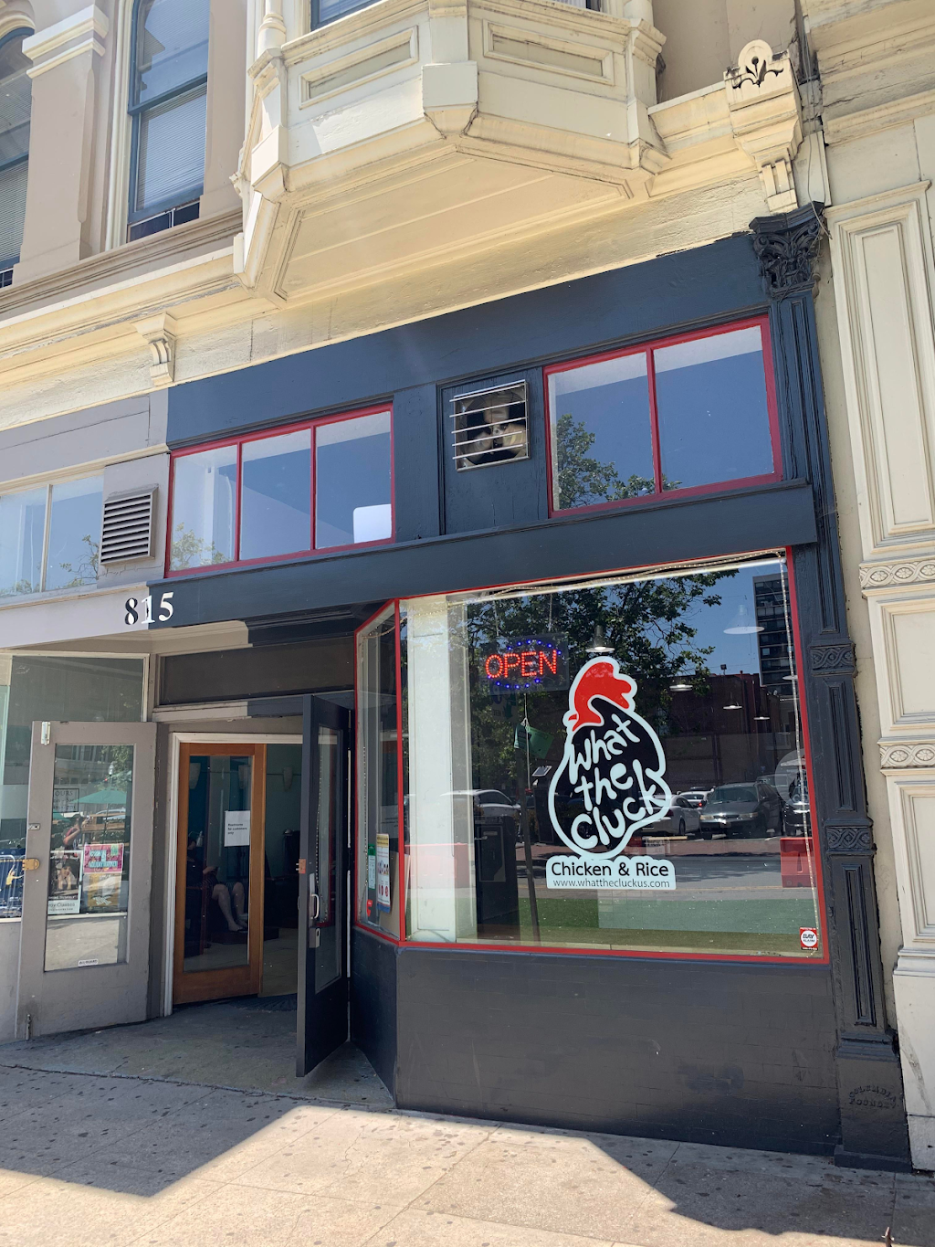 What The Cluck (Oakland) | restaurant | 815B Washington St, Oakland, CA 94607, USA | 5107409259 OR +1 510-740-9259