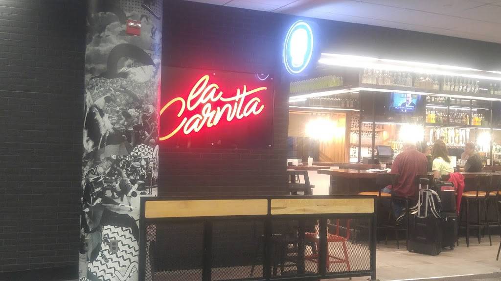 La Carnita | restaurant | Baltimore/Washington International Thurgood Marshall Airport (BWI), 7035 Elm Rd, Baltimore, MD 21240, USA | 4104876503 OR +1 410-487-6503