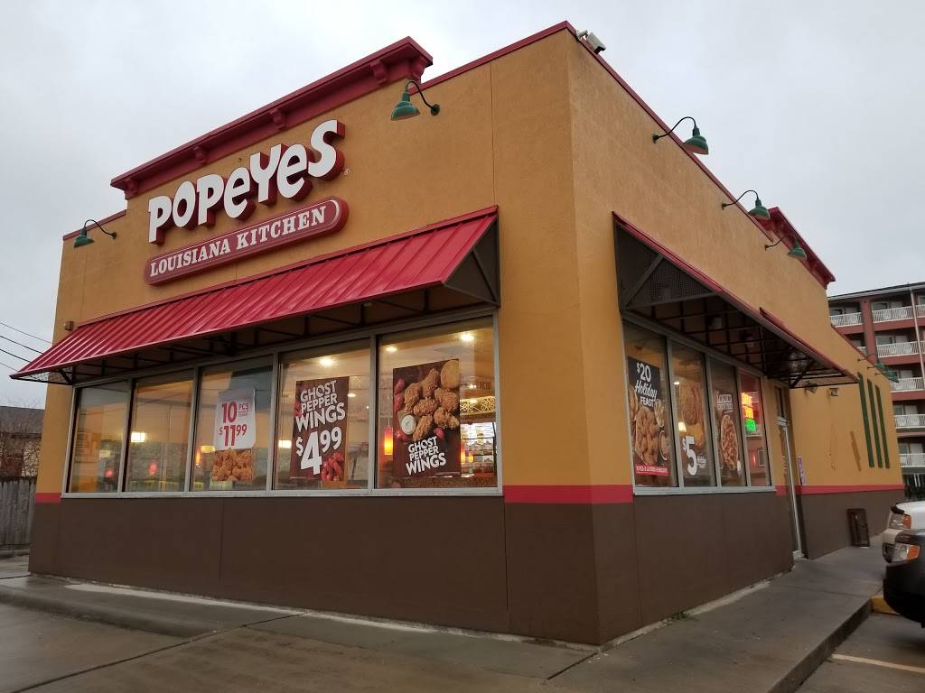 Popeyes Louisiana Kitchen | restaurant | 2904 61st St, Galveston, TX 77551, USA | 4097404335 OR +1 409-740-4335