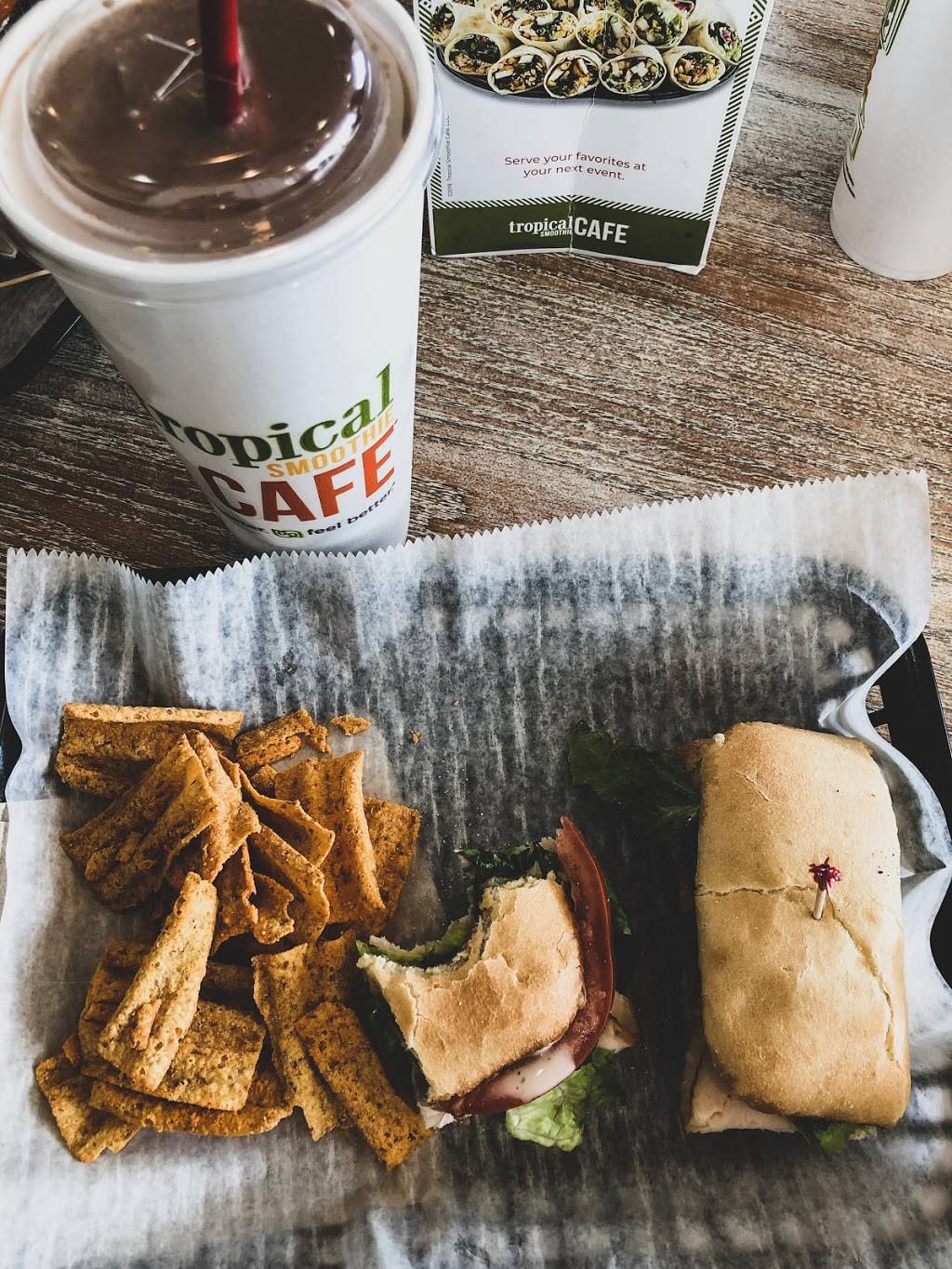 Tropical Smoothie Cafe | restaurant | 2476 Nimmo Pkwy Suite 117, Virginia Beach, VA 23456, USA | 7574304433 OR +1 757-430-4433