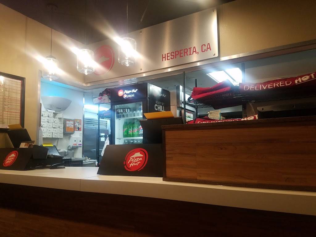 Pizza Hut | restaurant | 16455 Main St, Hesperia, CA 92345, USA | 7609472777 OR +1 760-947-2777