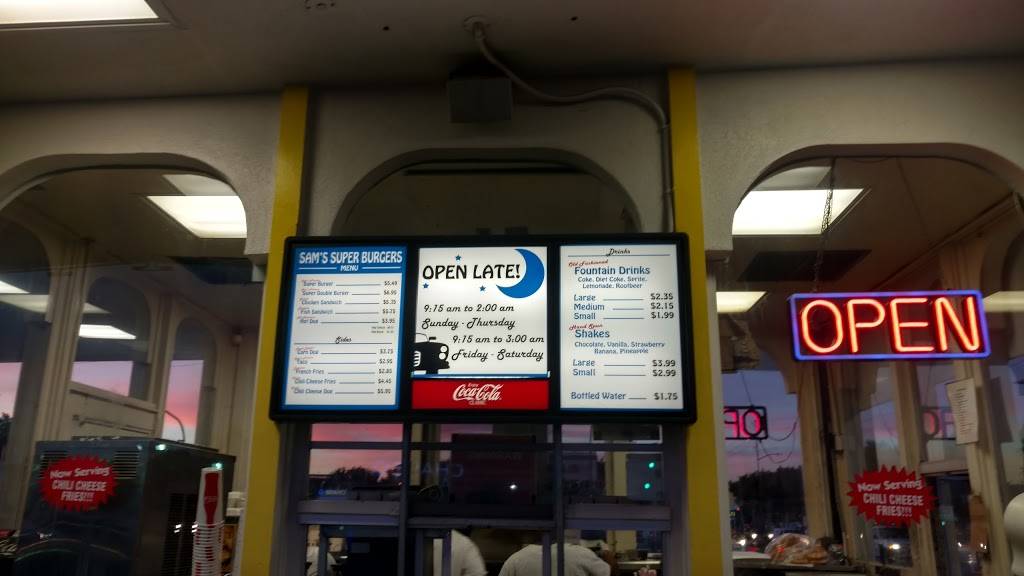 Sams Super Burgers | restaurant | 18401 Hesperian Blvd, San Lorenzo, CA 94580, USA | 5102786339 OR +1 510-278-6339