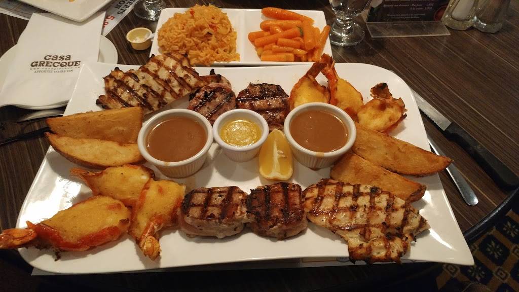 Casa Grecque | restaurant | 455 Boulevard Saint-Joseph H, Drummondville, QC J2C 2B5, Canada | 8194741222 OR +1 819-474-1222