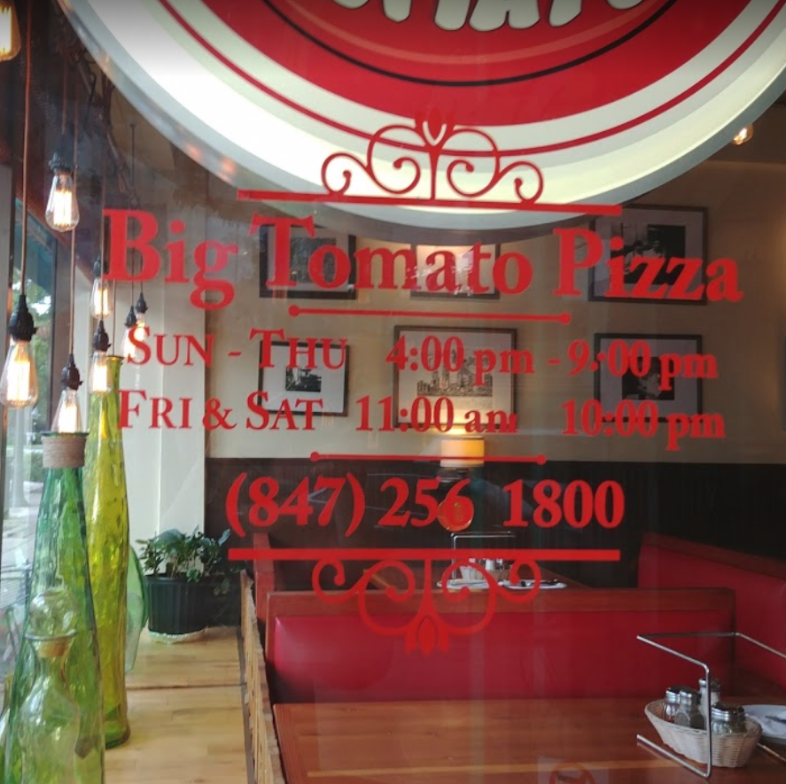 Big Tomato Pizzeria | meal delivery | 1109 Central Ave, Wilmette, IL 60091, USA | 8472561800 OR +1 847-256-1800