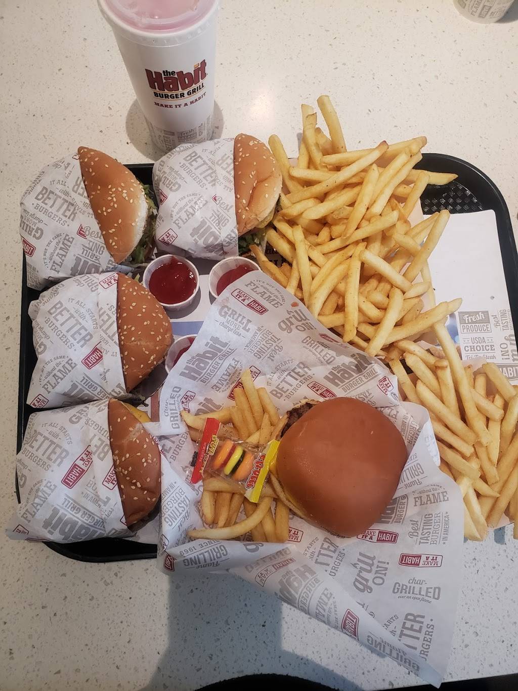 The Habit Burger Grill | meal takeaway | 3733 E Foothill Blvd, Pasadena, CA 91107, USA | 6263511122 OR +1 626-351-1122