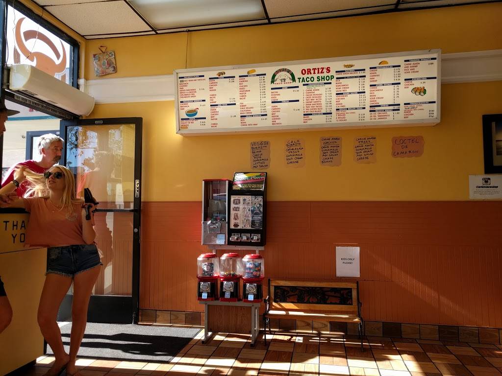 Ortizs Taco Shop | restaurant | 3704 Voltaire St, San Diego, CA 92107, USA | 6192224476 OR +1 619-222-4476