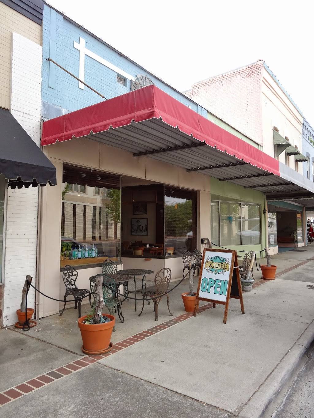 Off the Square | restaurant | 114 S 2nd St, Albemarle, NC 28001, USA | 7049860621 OR +1 704-986-0621