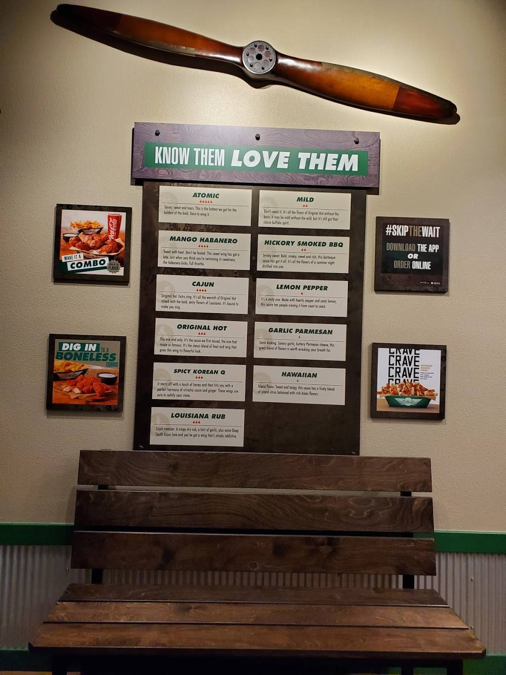 Wingstop | restaurant | 3202 E Greenway Rd Ste 1633, Phoenix, AZ 85032, USA | 6023144881 OR +1 602-314-4881