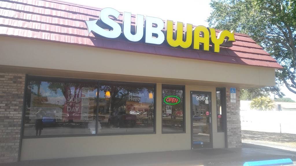 Subway Restaurants | restaurant | 956 62nd Ave N, St. Petersburg, FL 33702, USA | 7275214663 OR +1 727-521-4663